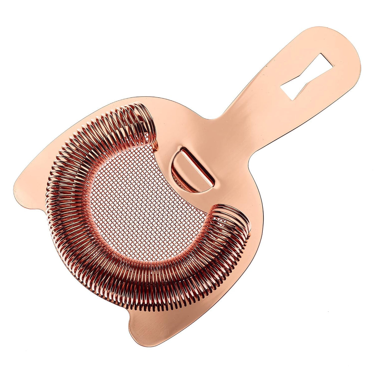 Barfly Fine Mesh Spring Strainer, Black