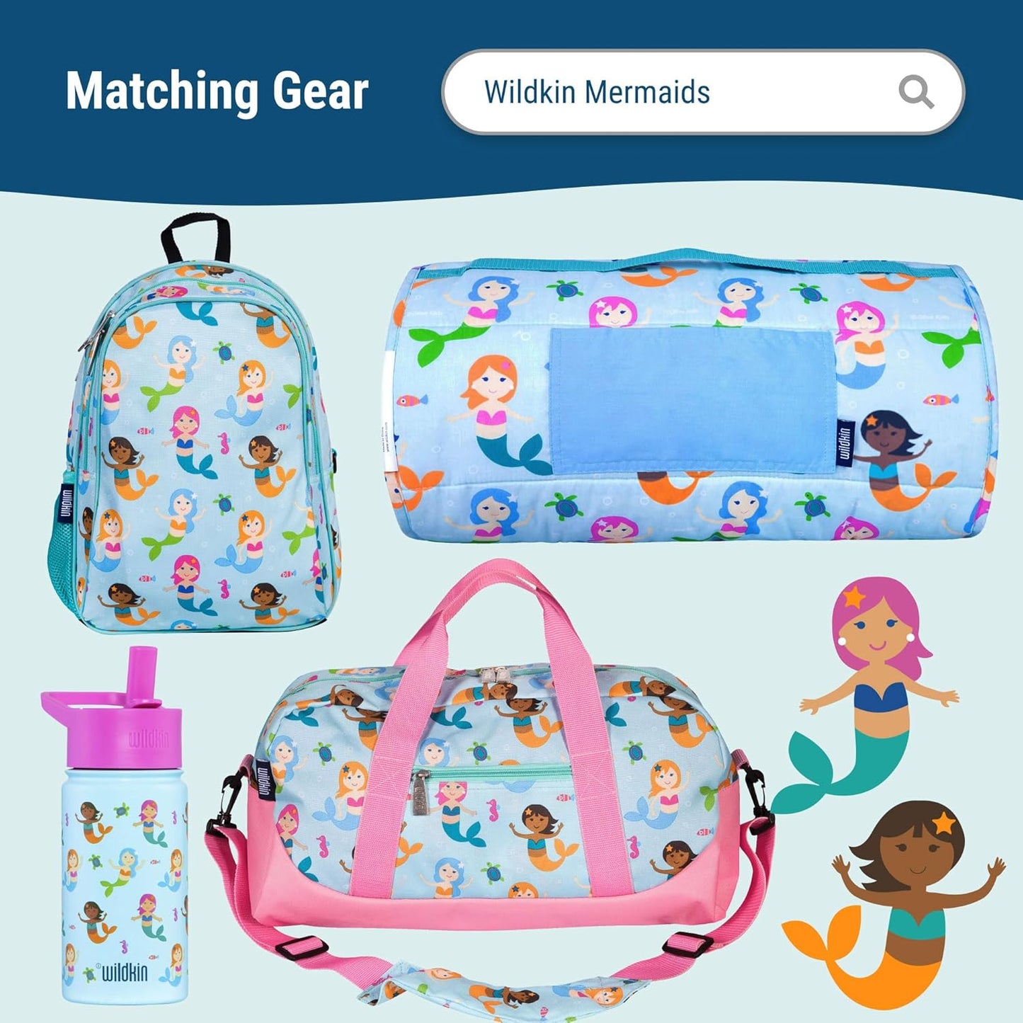 Wildkin Kids Insulated Lunch Box, Keeps Food Hot or Cold, BPA-Free with Mesh Pockets & Easy-Clean Lining – Ideal for School, Travel & Daycare – Holographic