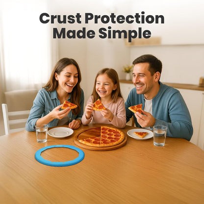 Set of 2 Silicone Pie Crust Shield for Baking, Crust Reusable Protector, Adjustable Silicone Protector