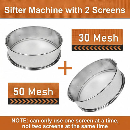 Sidasu Automatic Vibrating Sieve Shaker–40&60 Mesh Flour Sifter