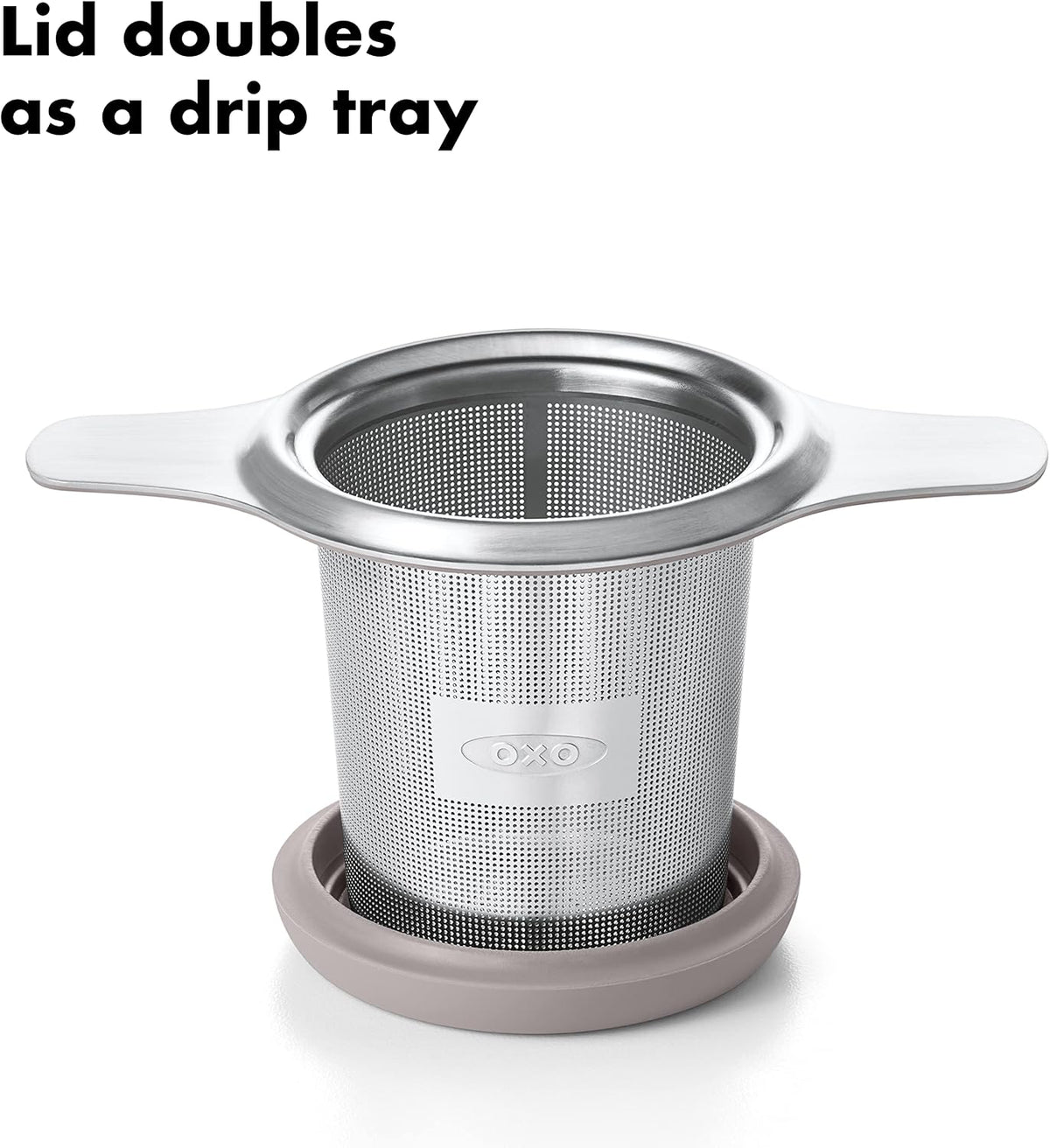 OXO Brew Tea Strainer Basket - Fine Mesh, Stainless Steel