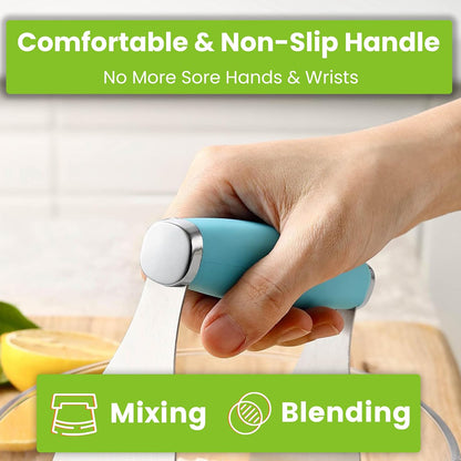 Spring Chef XL Pastry Blender, Durable Dough Blender For Baking - Black