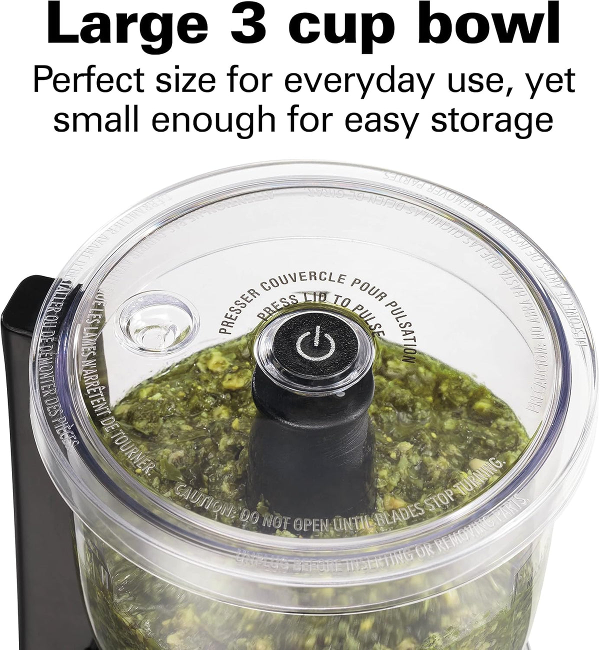 Hamilton Beach 3 Cup Electric Vegetable Chopper & Mini Food Processor