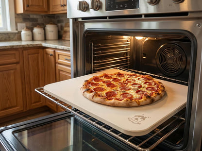 Pizza Stone for Oven & Grill, 15 x 12" x 0.6" Thick