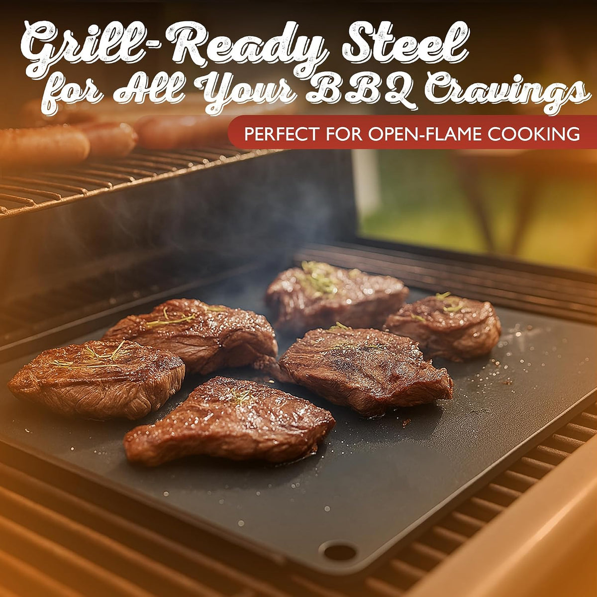 Pizza Steel XL 16"x13.4" – Heavy-Duty Baking Steel for Oven & Grill, Pizza Stone Alternative for Crispy Crust, Faster Heat Transfer, Professional Pizza Baking Sheet