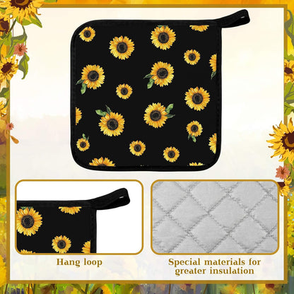 Bencailor 12 Pcs Christmas Wildflower Pot Holders with Pocket