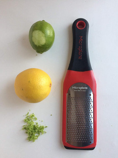 Microplane Artisan Series Parmesan Cheese Grater and Zester (Fine, Green)