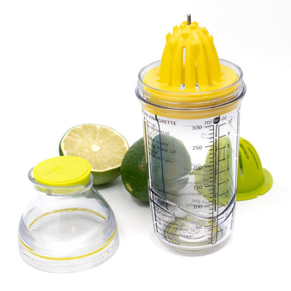 Norpro Salad Dressing Maker with Citrus Juicer and Herb Grinder