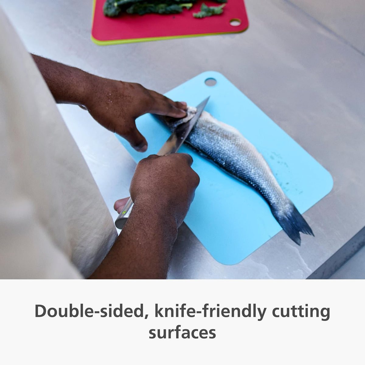 Joseph Joseph Pop Flexible Cutting Board Chopping Mats, 3-Piece Set
