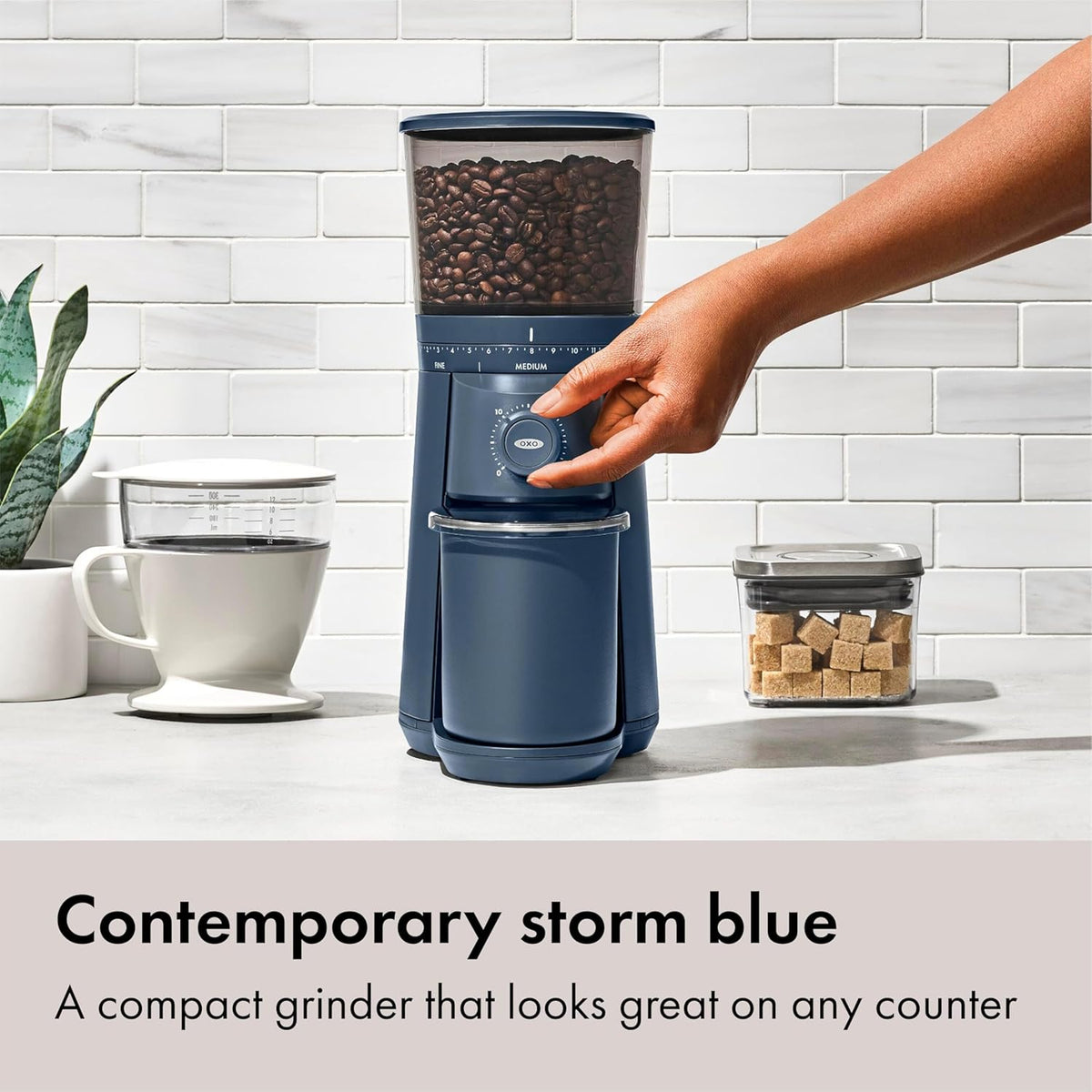 OXO Brew Conical Burr Electric Coffee Bean Grinder - 12 Oz, Matte Black
