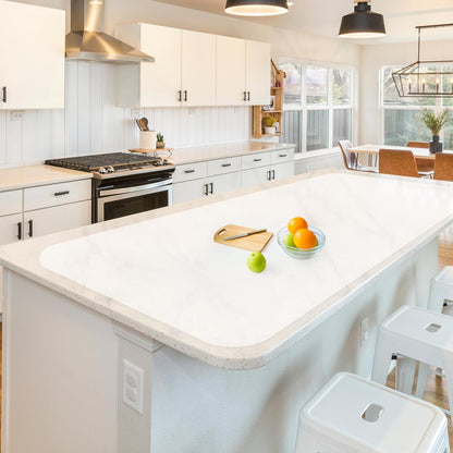 Silicone Mats for Kitchen Counter, Treerit 47.24"x 23.62" Extra Large Silicone Mat, Non-slip Heat Resistant Kitchen Counter Mat, Quartz Countertop Protector, Shipped Rolled Up, No Creases, Gray
