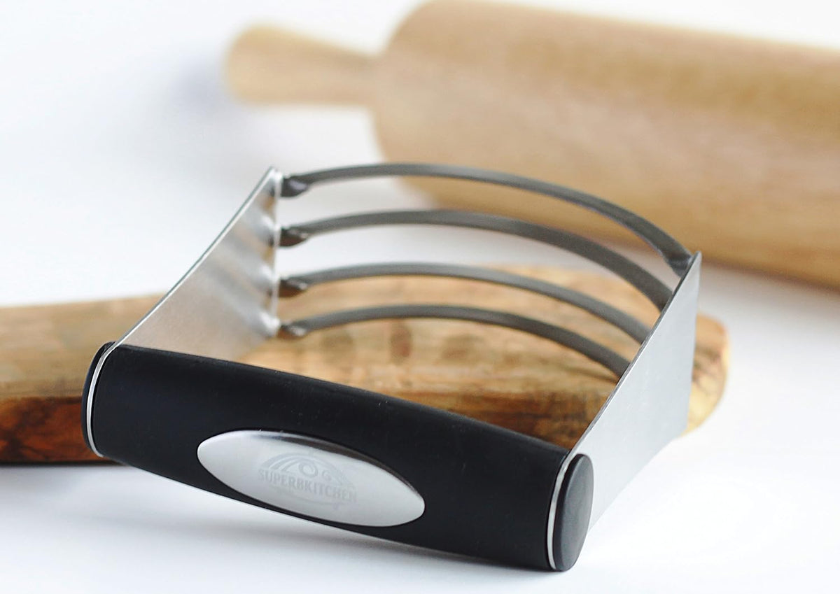 Dough Blender - Stainless Steel Professional Pastry Cutter for All Fall Baking