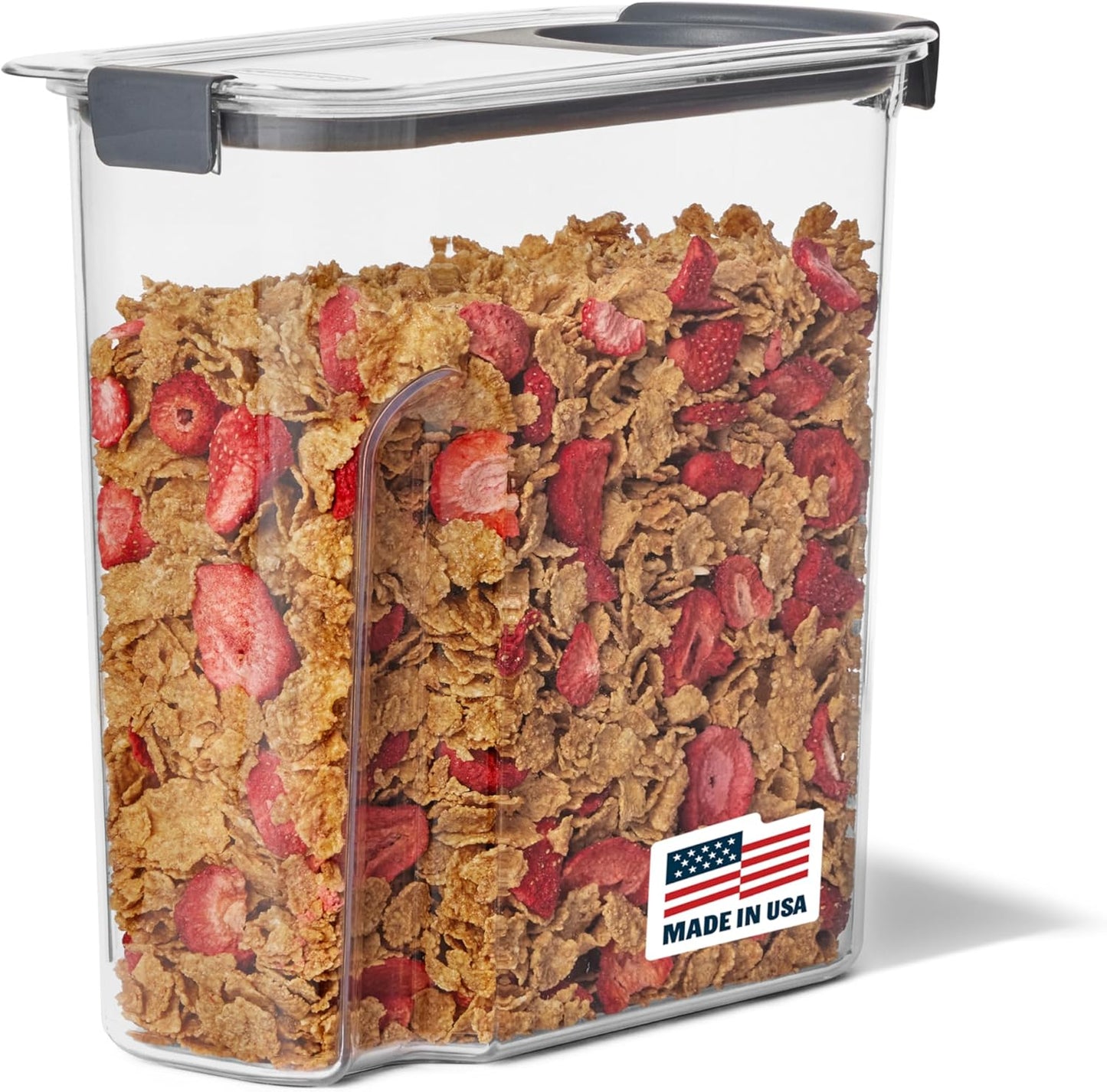 Rubbermaid Brilliance Pantry Airtight Food Storage Container, BPA-Free 7.8 Cup, Ideal for Brown Sugar - Efficient, Leak-Proof and Dishwasher-safe