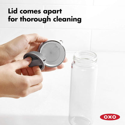OXO Good Grips Precision Pour Glass Dispenser for Soy Sauce, Oil – 5 oz