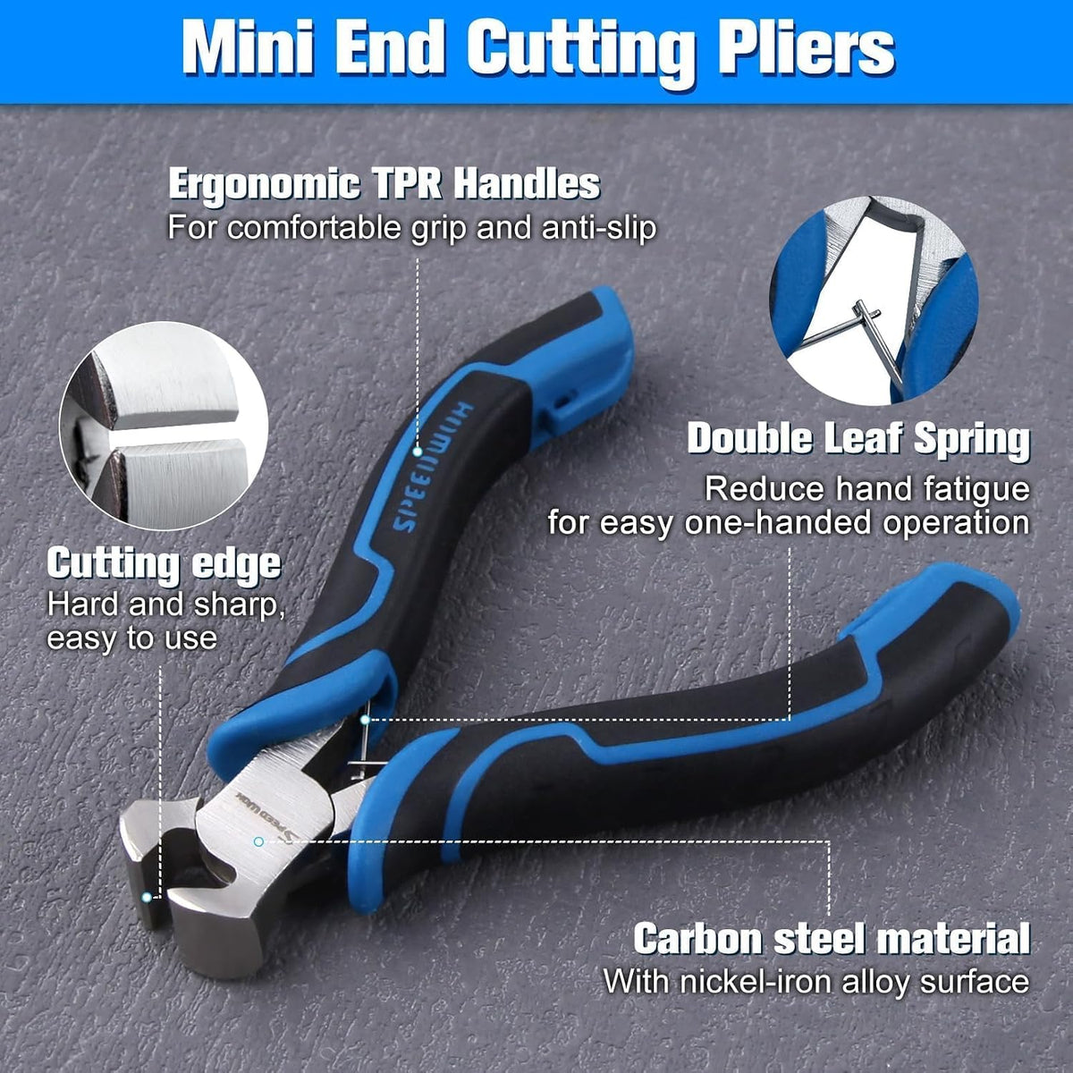 SPEEDWOX Long Reach Bent Needle Nose Pliers With Smooth Jaw Angled Needle Nose Pliers For Jewelry Making Fish Bone Pliers Tweezers Bent Chain Nose Pliers For Wire Bending And Small Object Gripping