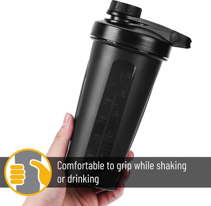 Mr. Pen- Shaker Bottles for Protein Mixes with Twist Cap, 28 oz