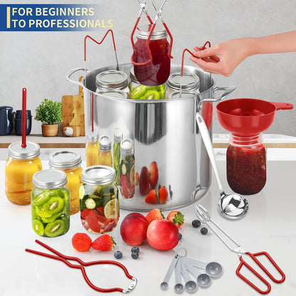 Canning Supplies Starter Kit,Canning Kit Set for Beginners