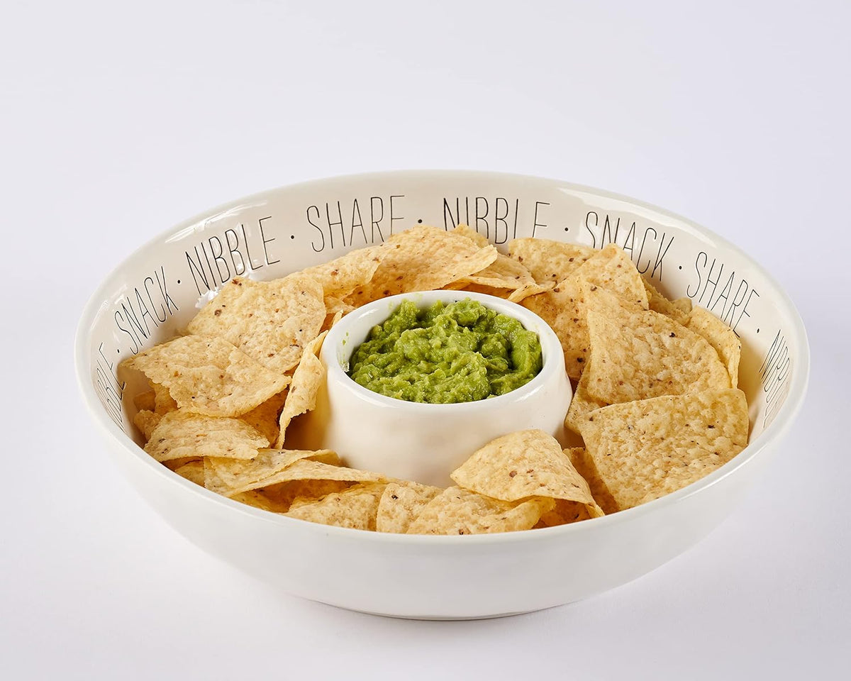 Mud Pie Circa Chip And Dip Bowl Set
