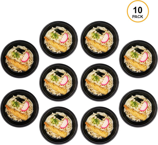 Freshware Meal Prep Containers with Lids [10 Pack] Plastic Bowls for Soup and Salad, Food Storage Bento Box, BPA Free, Stackable, Lunch Boxes, Microwave/Dishwasher/Freezer Safe (42 oz)