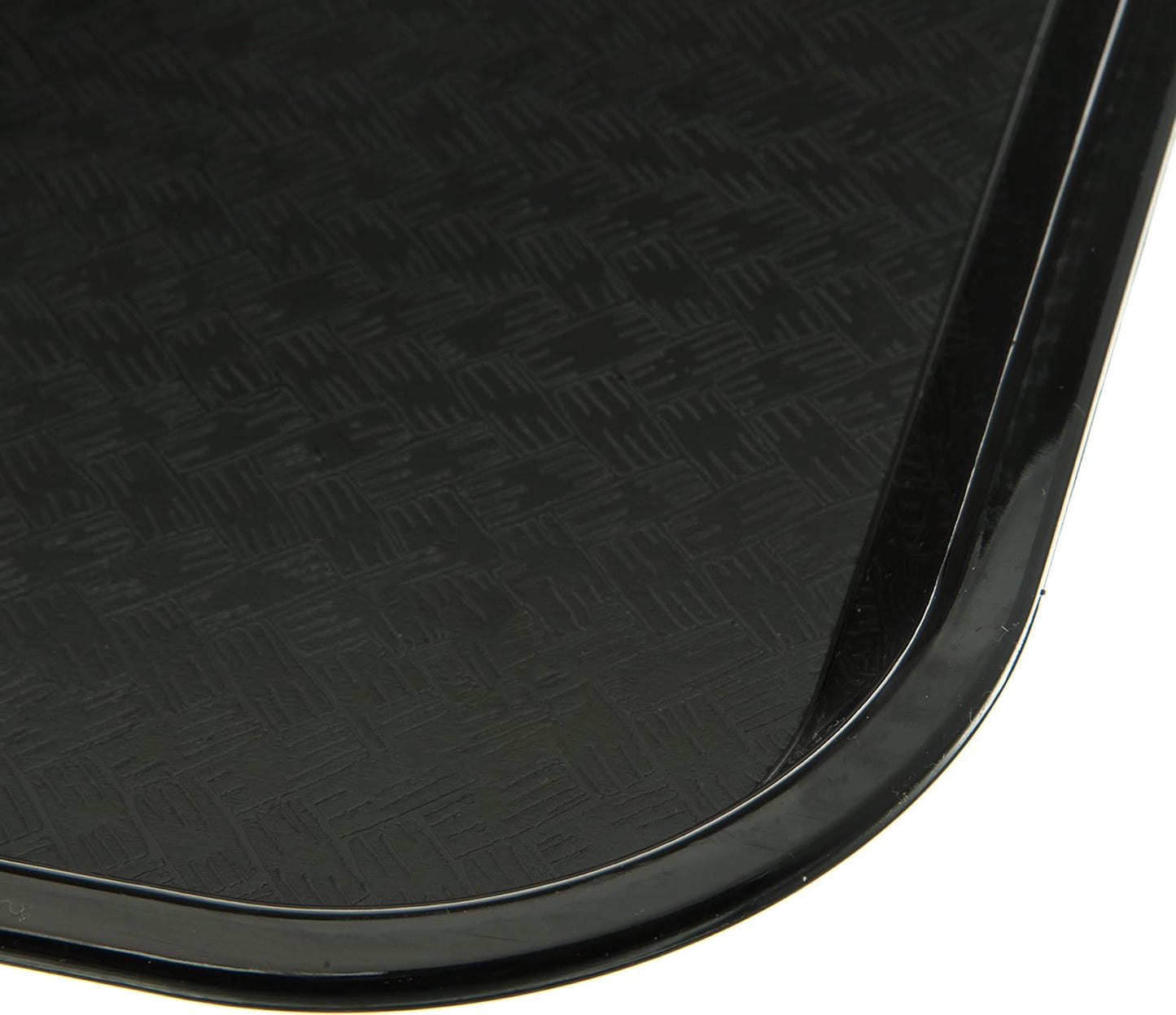 Carlisle FoodService Products Café Cafeteria Tray, Fast Food Tray for Restaurant or Commercial Use, 14" x 18", 1 Count, Black