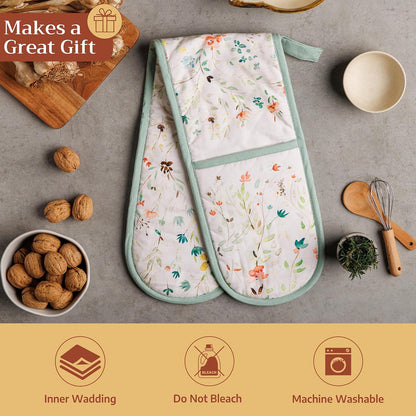 Maison d' Hermine Pot Holders 100% Cotton Potholders (8" x 8") - Colors A