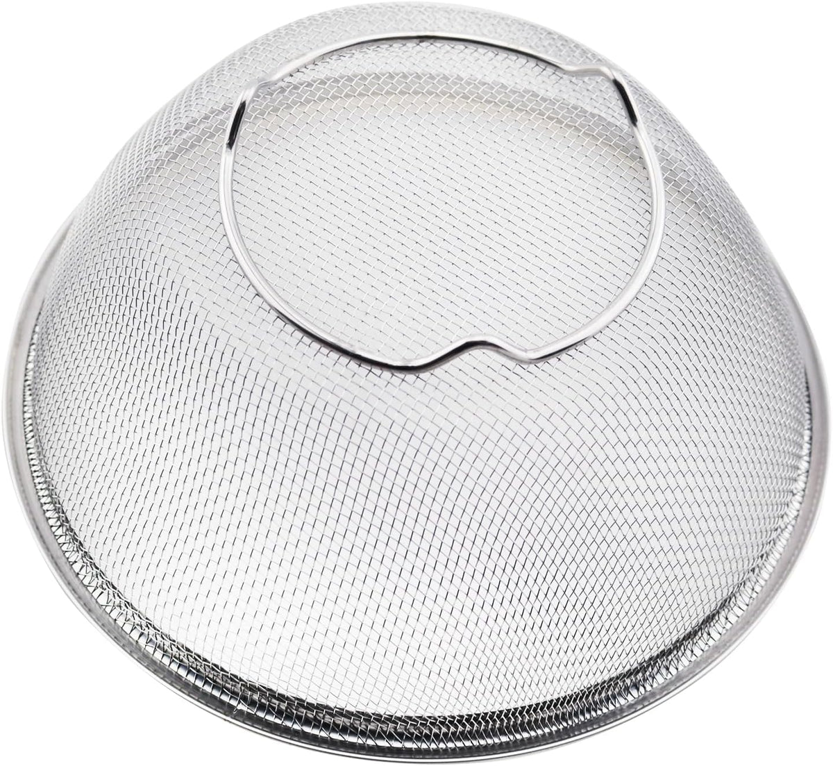 Stainless Steel Mesh Strainer Basket 7in Kitchen Rice Strainer Salad Bowl