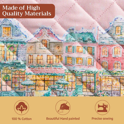Maison d' Hermine Pot Holders 100% Cotton Potholders (8" x 8") - Colors A