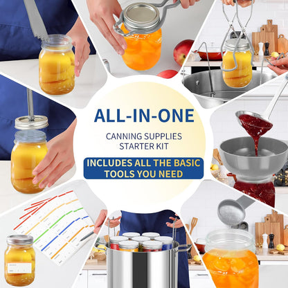 Canning Supplies Starter Kit,Canning Kit Set for Beginners