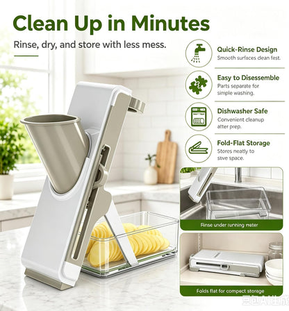 Mandoline Slicer for Kitch,Bigger Size,Adjustable Vegetable Slicer