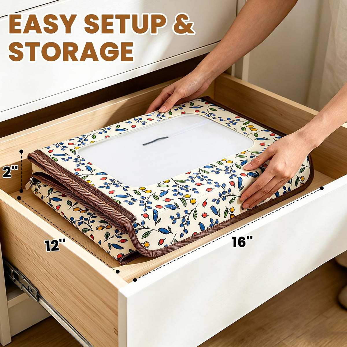 Folding Bread Proofing Box with 50-115℉Temp Control & 96H Timer