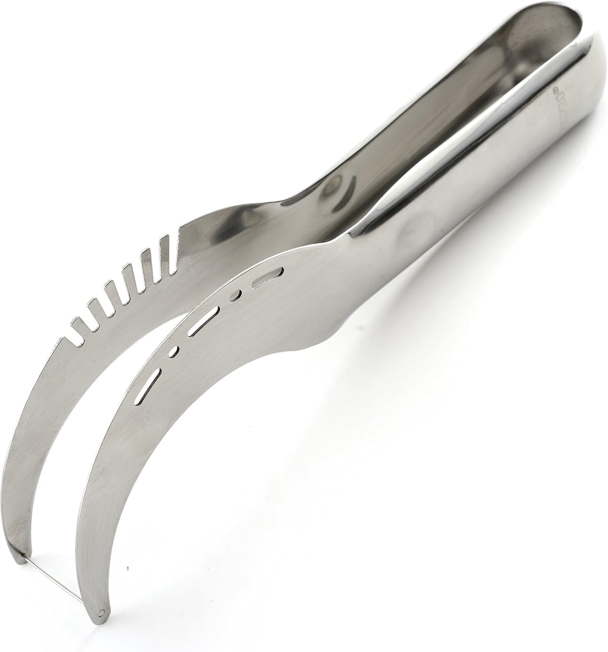 Norpro Stainless Steel Watermelon Slicer & Tong Server, 8.5″