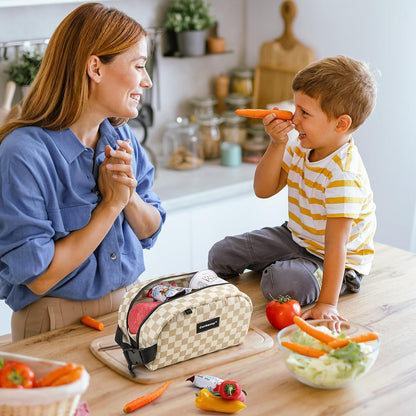 Cerbonny Freezable Cooler Bag for Work/School Travel - Mini Insulated Bag Fit For Yogurt