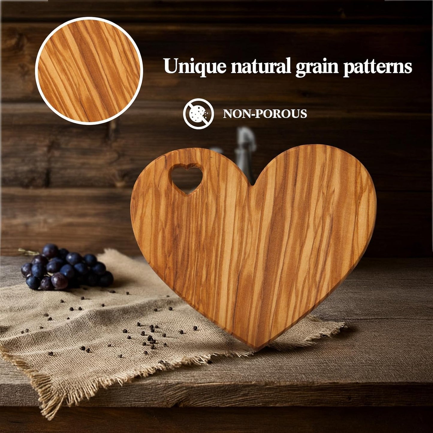 Patelai 24 Set Bridal Baby Shower Favor Heart Cheese Board with Knife, Wood Mini Charcuterie Board Thank You Gift Box for Guest Bridal Baby Shower Prize Wedding Valentines Birthday (Bamboo Color)