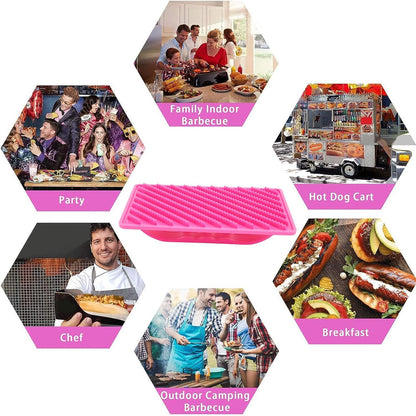 Cyrank Hot Dog Cutter Tool, Curly Hot Dog Sausage Cutter Multifunctional Sausage Criss Cross Handle Sausage Slicers for BBQ, Grilling, Picnics, Outdoor Cooking, Kitchen
