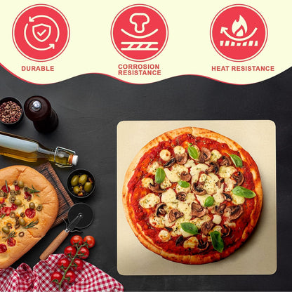 Extra Large Pizza Stone for Oven,Grilling,Pellet Grill,Pizza & Bread Baking