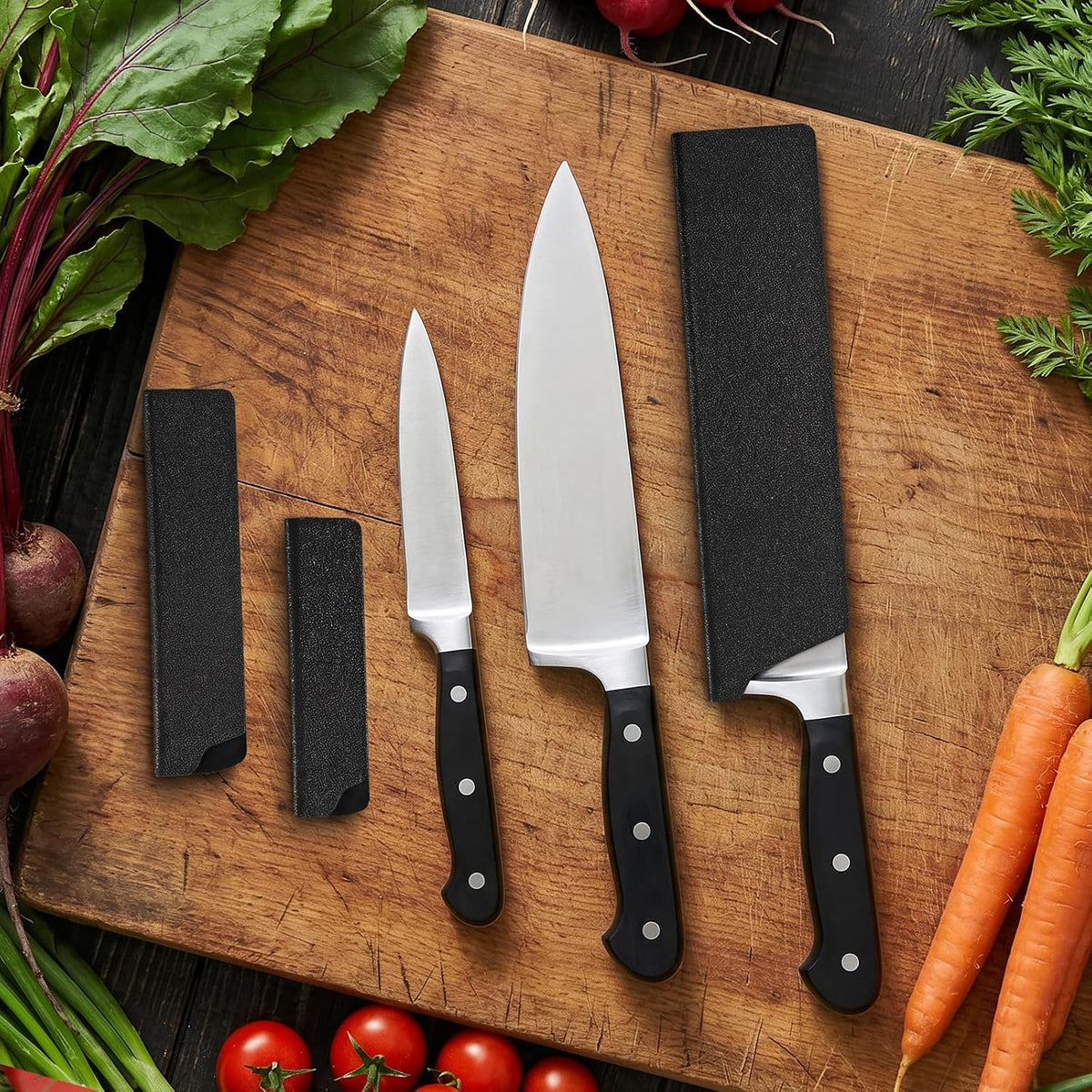 3 PCS Knives Sheath, Universal Kitchen Knife Covers or Sleeves