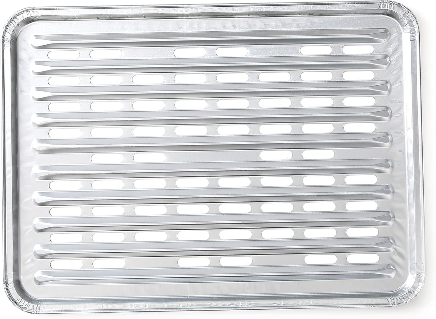Kingsford Extra Tough Aluminum Grill Liners, Disposable Foil Grill Toppers for Outdoor Grills, Helps Keep Food and Sauce from Falling Through Grates, 16 x 11.75 in, 14 Count