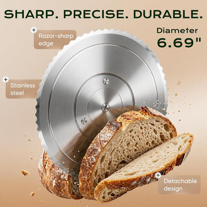 Saluna Manual Bread Slicer for Sourdough and Homemade Bread