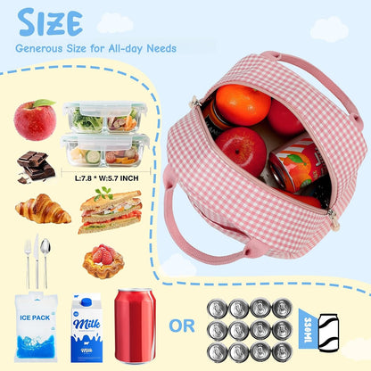 CAMTOP kids lunch bag Cute Insulated lunch box for Boys & Girls Leakproof loncheras for school