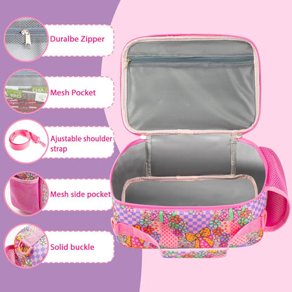 RLGPBON Kids Lunch Bag,Insulated Lunch Box for Girls,Lunch Bag Toddler Teen,School Daycare Cute Travel bags