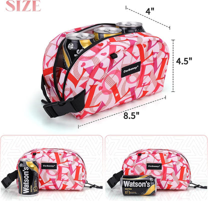Cerbonny Freezable Cooler Bag for Work/School Travel - Mini Insulated Bag Fit For Yogurt