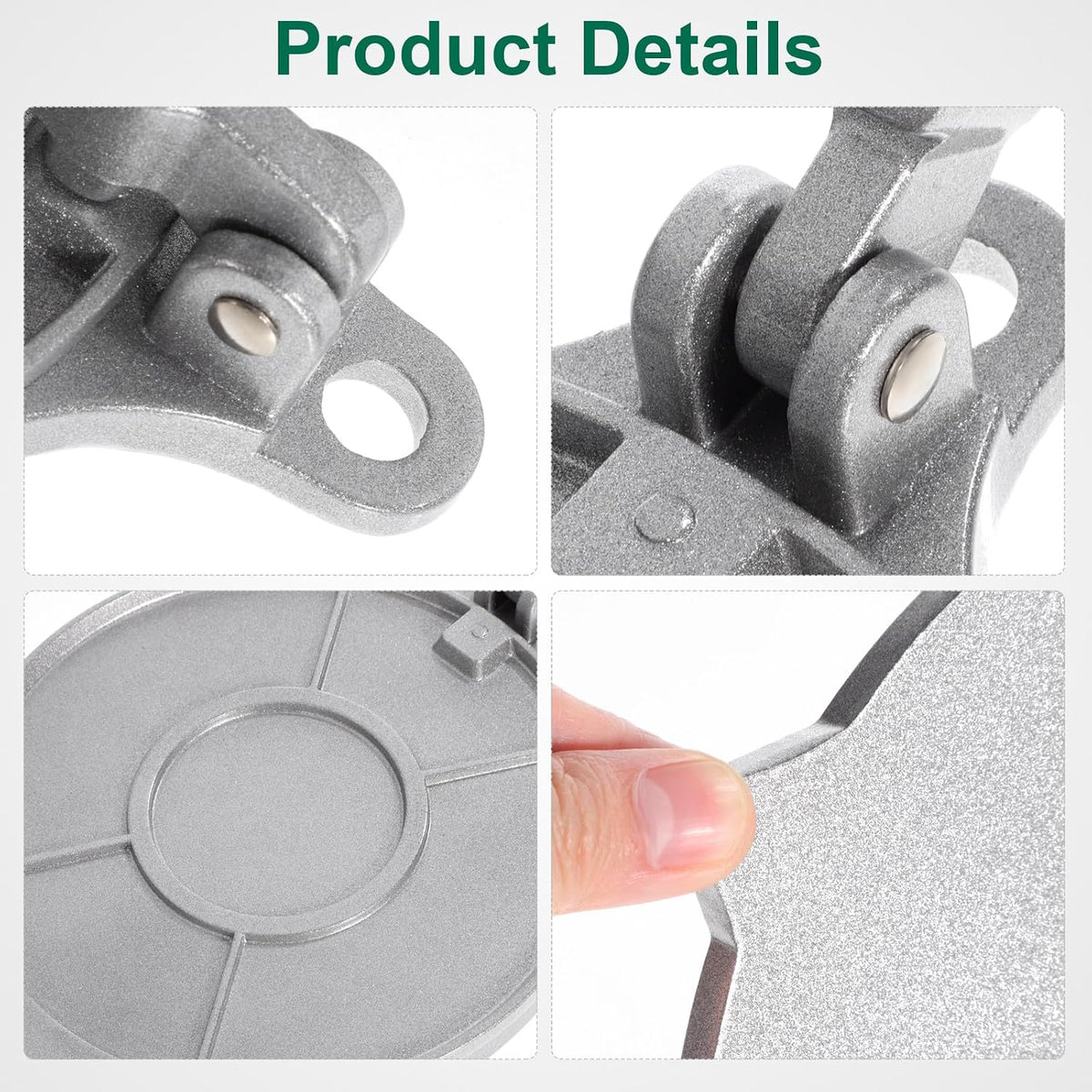 YARNOW Tortilla Press 6.49 inch Aluminum Alloy Dough Press Machine for Flour Tortillas Empanadas Pie Shells Dumplings and Flatbreads Kitchen Tool for Home Cooking