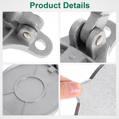 YARNOW Tortilla Press 6.49 inch Aluminum Alloy Dough Press Machine for Flour Tortillas Empanadas Pie Shells Dumplings and Flatbreads Kitchen Tool for Home Cooking