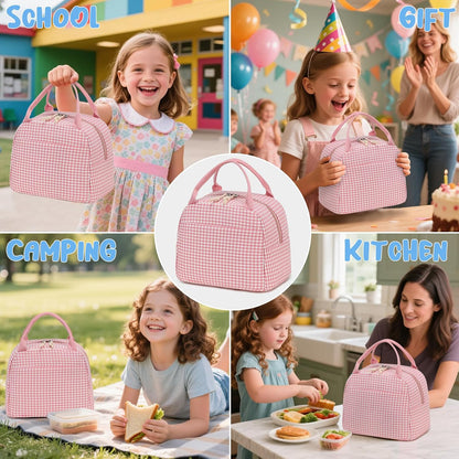 CAMTOP kids lunch bag Cute Insulated lunch box for Boys & Girls Leakproof loncheras for school