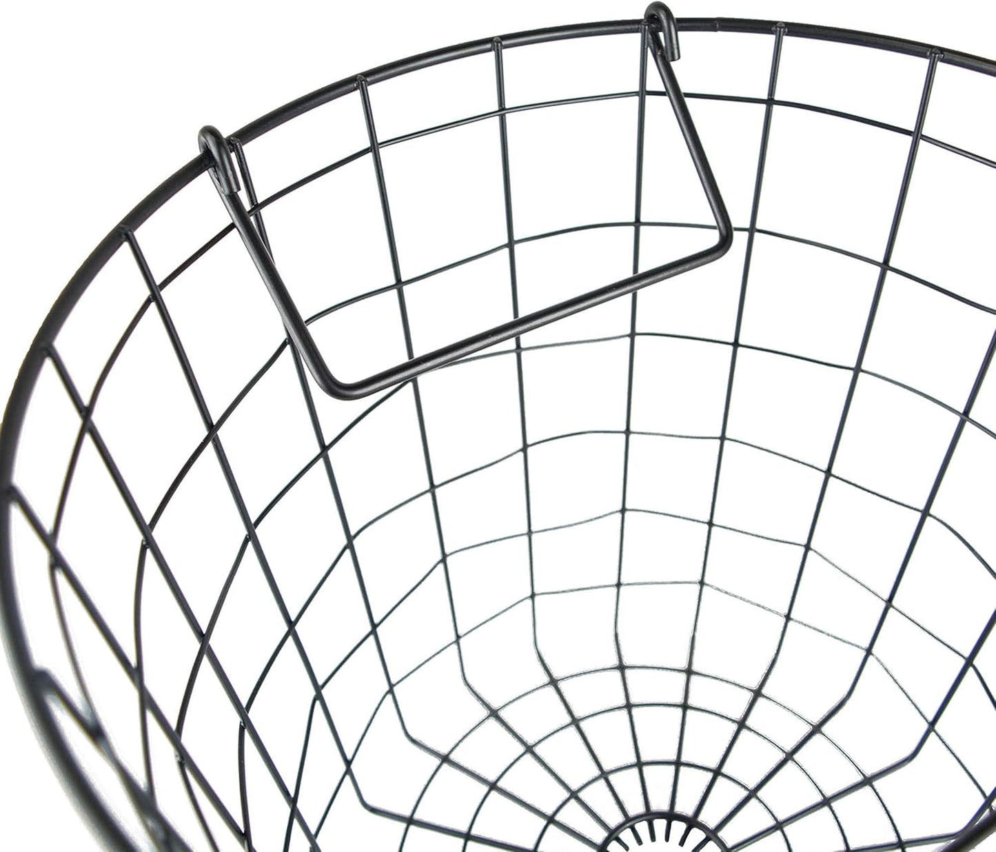 DII Metal Wire Mesh Stackable Utility Storage Bin, Small Round, 12x12x10", Bronze