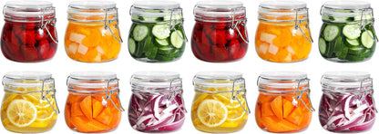 ComSaf Glass Pantry Jars with Airtight Lids 0.7 Gallon 2 Pack Wide Mouth | Flour sugar rice, Sourdough pickling, Pantry organization, Scoop included, Baking supplies, Bulk food storage, Large capacity