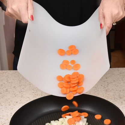 Kitchen Cutting Board | Flexible Chopping Mats | Food Safety | Hanging Hole for Easy Drying | 12x15” Size | Set of 2