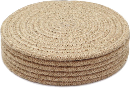 8 Inch Trivets for Hot Dishes, Hot Pots and Pans, 6 Pcs