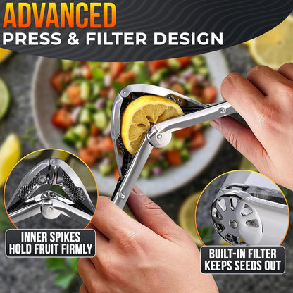 NADOBA Lemon Squeezer and Lime Squeezer, Max Extraction Citrus Hand Juicer