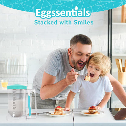 Eggssentials Pancake Batter Dispenser with Squeeze Handle Pancake Dispenser